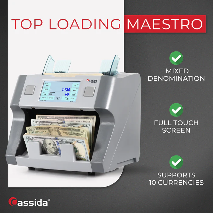Cassida 8800R V2 Mixed Bill Counter
