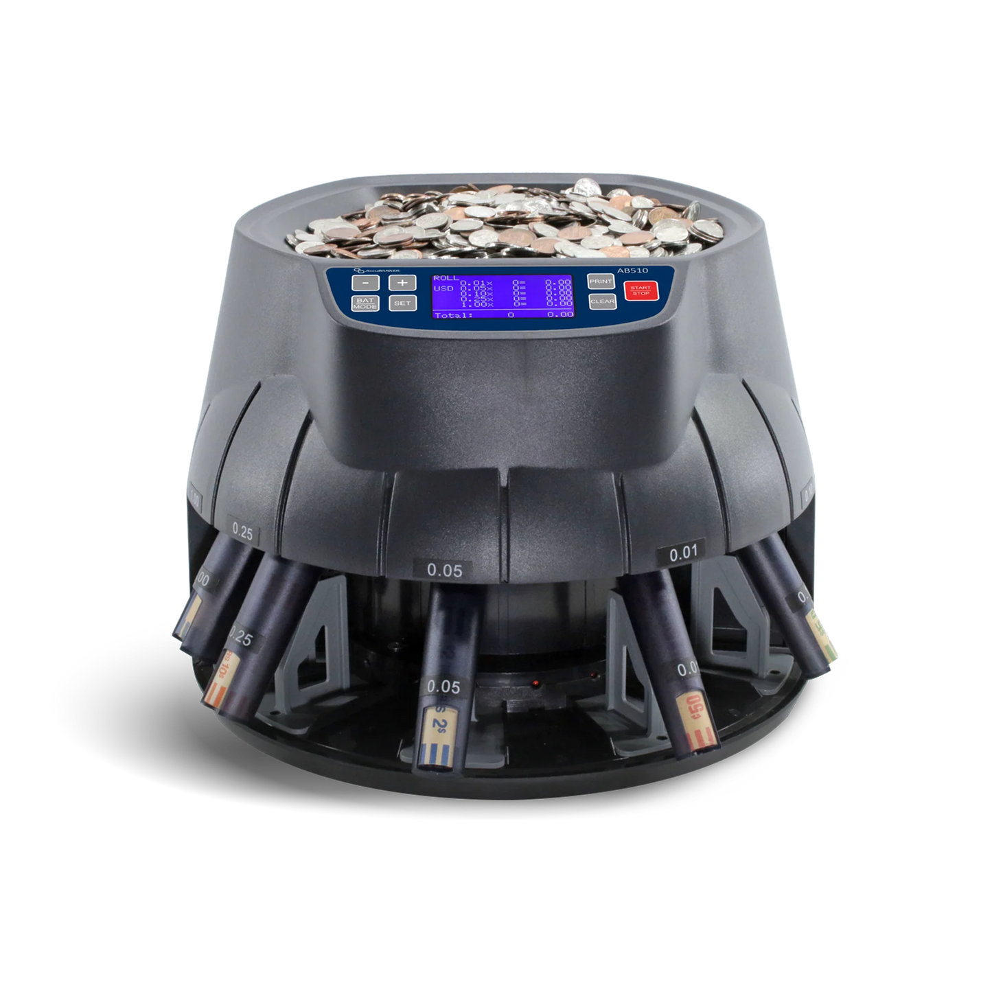 AB510 Sort & Wrap Coin Counter
