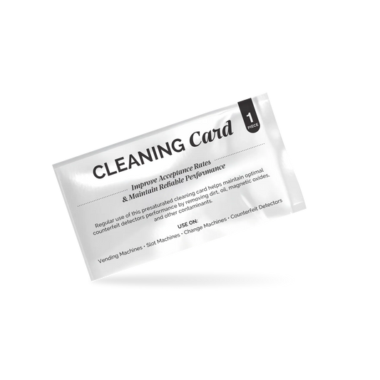 Cleaning Cards for Counterfeit Detectors