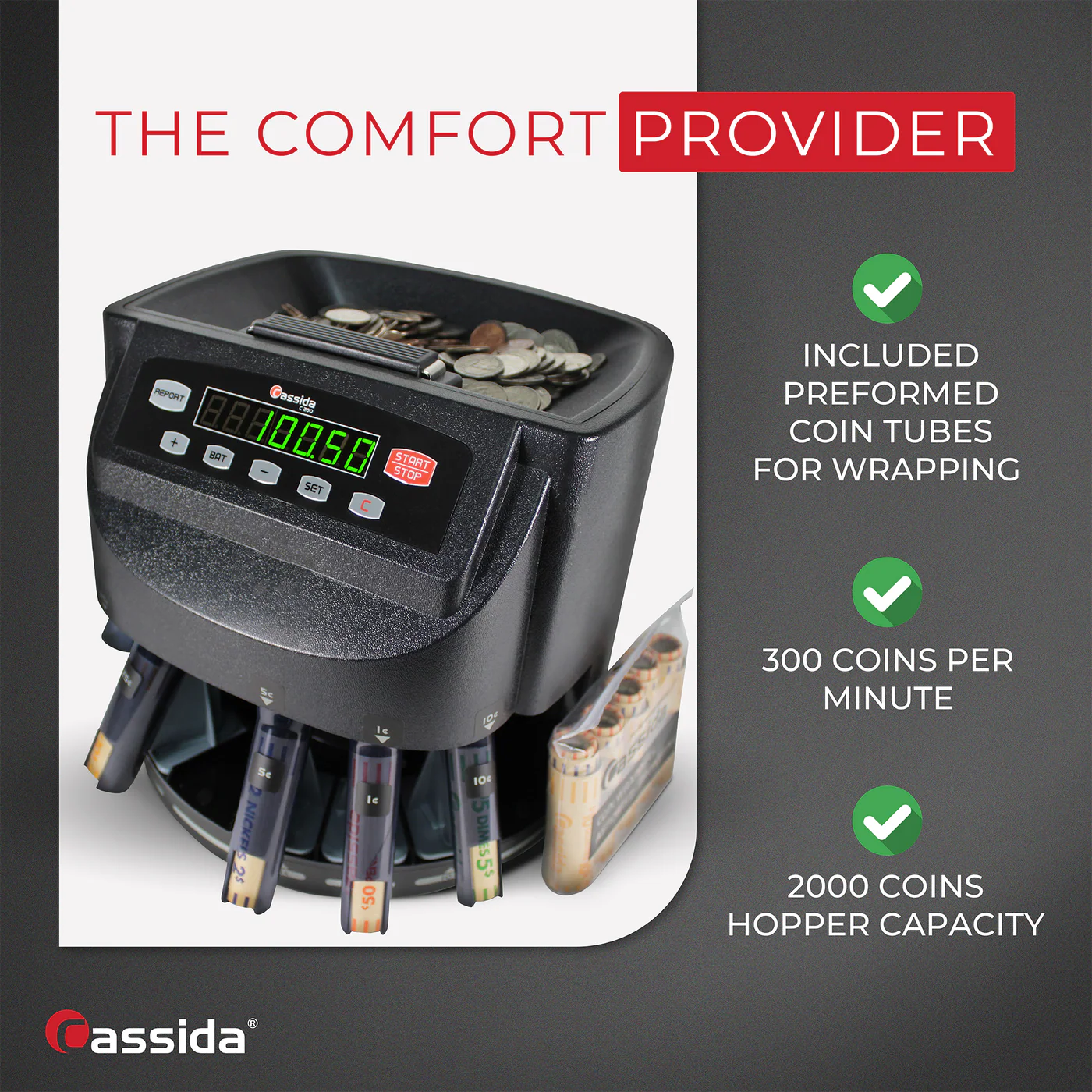 Cassida C200 Coin Counter