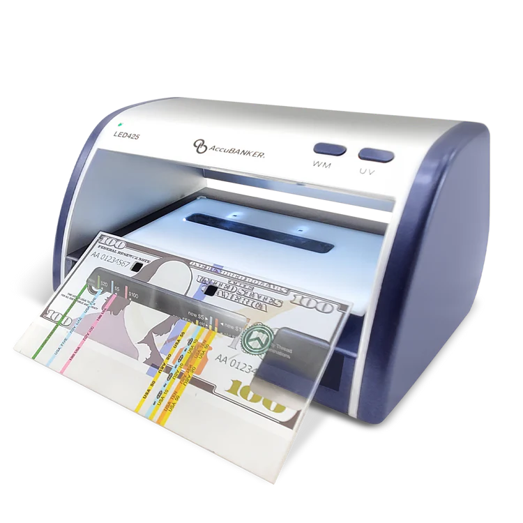 LED425 Counterfeit Bill/Document Validator with Guide