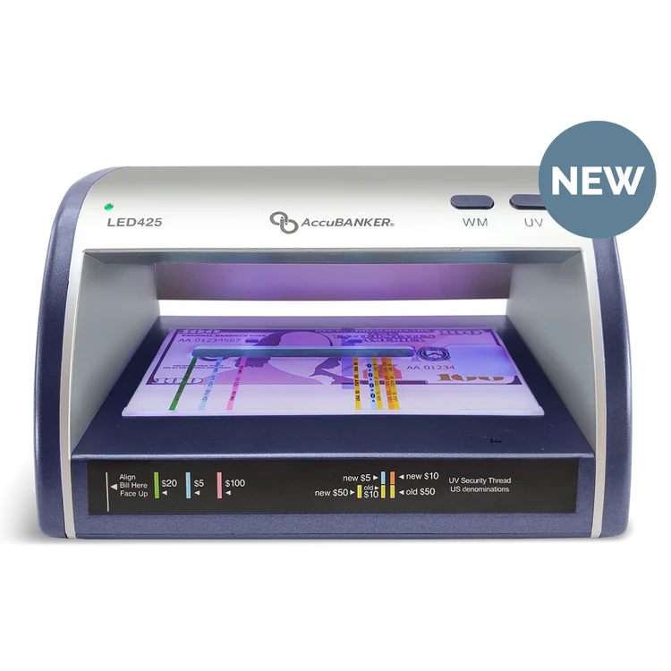 LED425 Counterfeit Bill/Document Validator with Guide